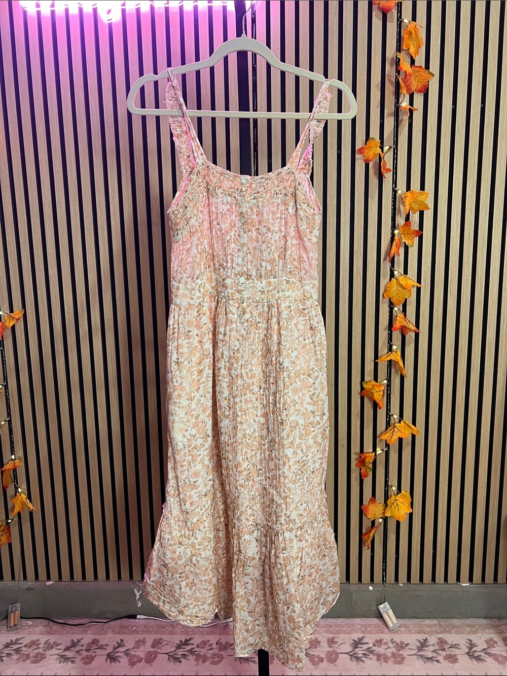 LOVESHACKFANCY DRESS WITH REALREAL TAG